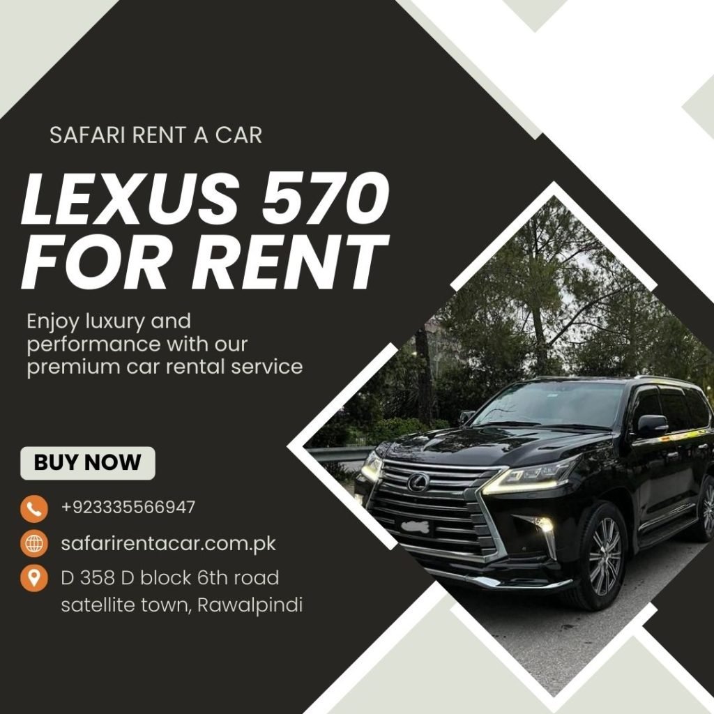 Lexus 570 For Rent at Affordable Prices at Safari Rent a Car