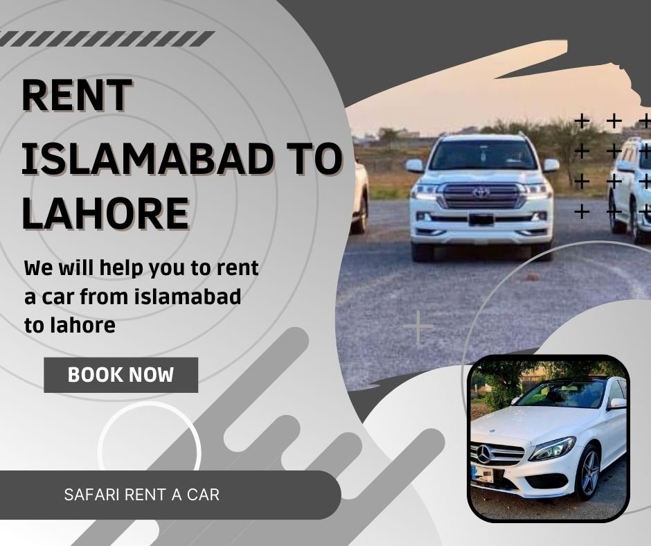 rent islamabad to lahore