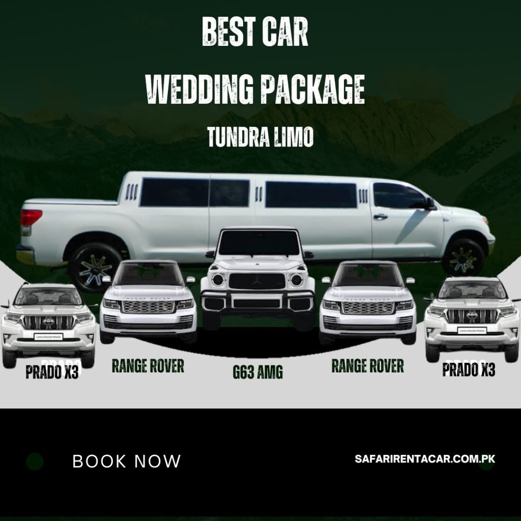 Elevate Your Big Day with Safari Rent A Car’s Premium Cars Wedding Package