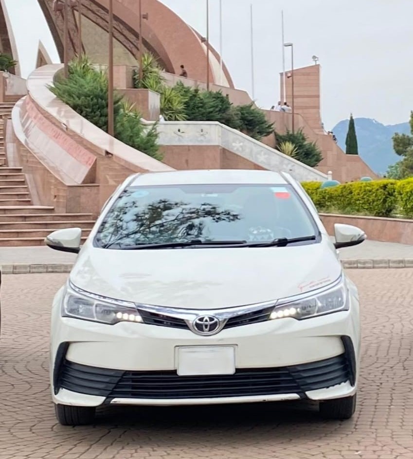 Corolla for Rent in Islamabad