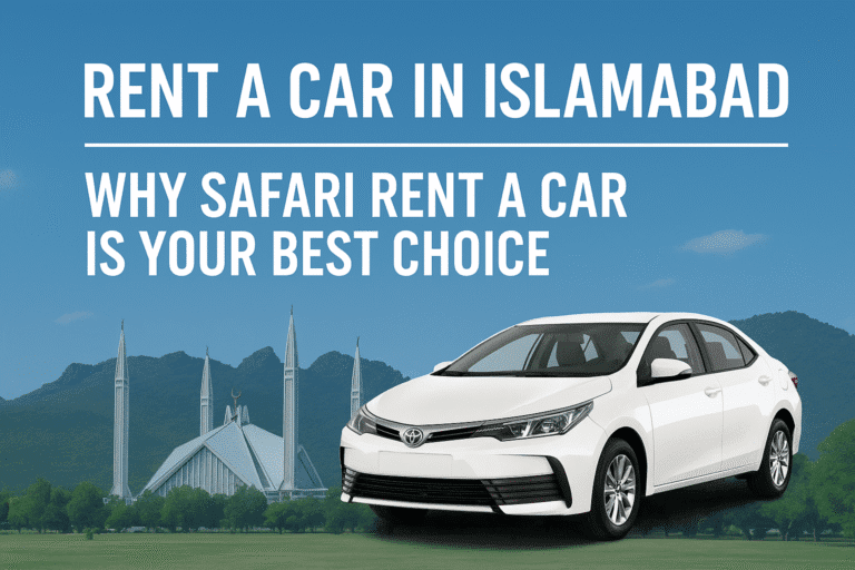 rent a car islamabad