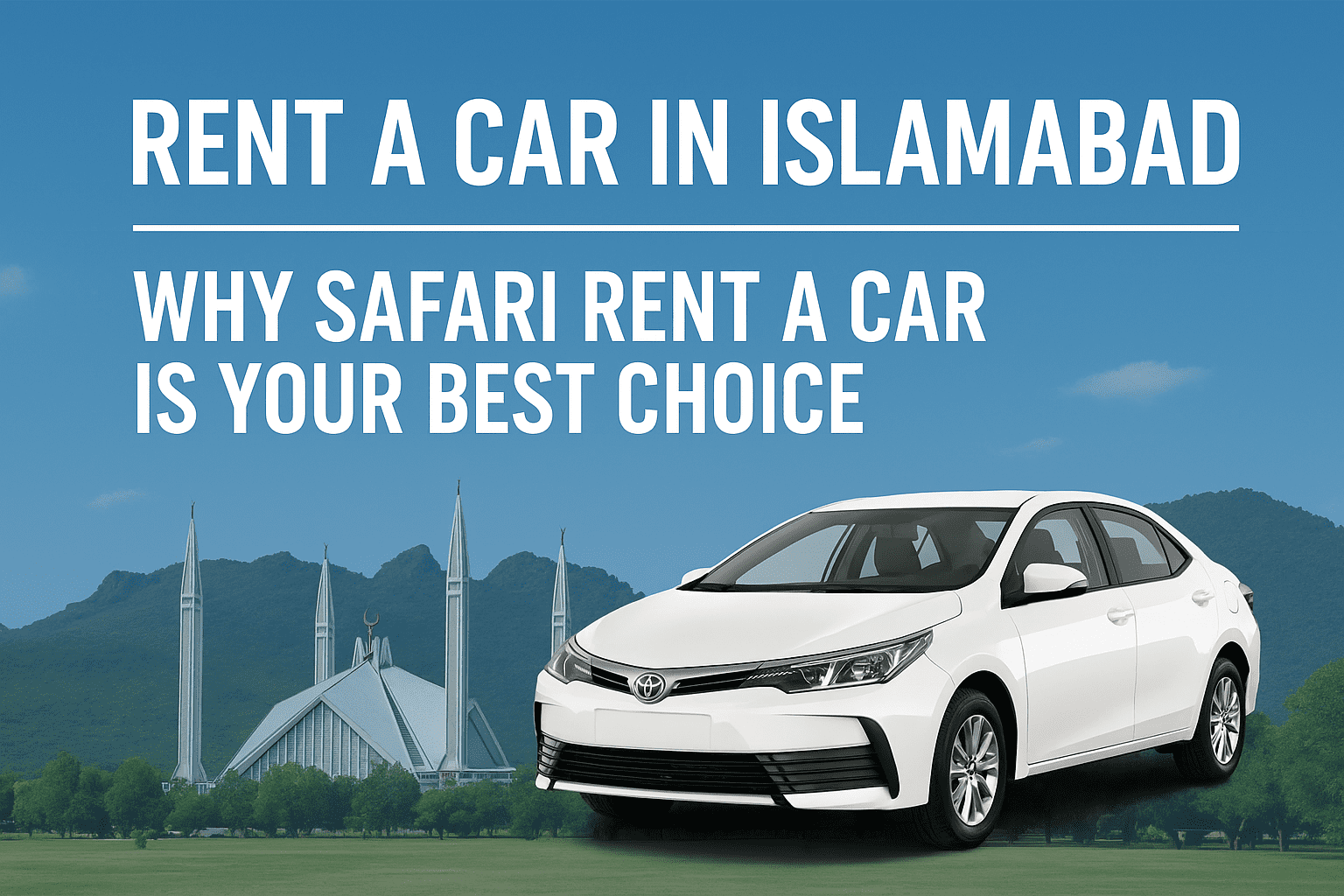 rent a car islamabad