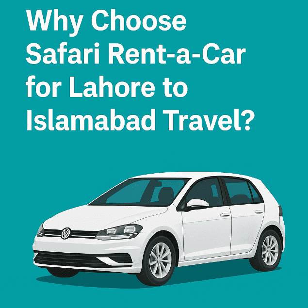 safari rent a car islamabad to lahore