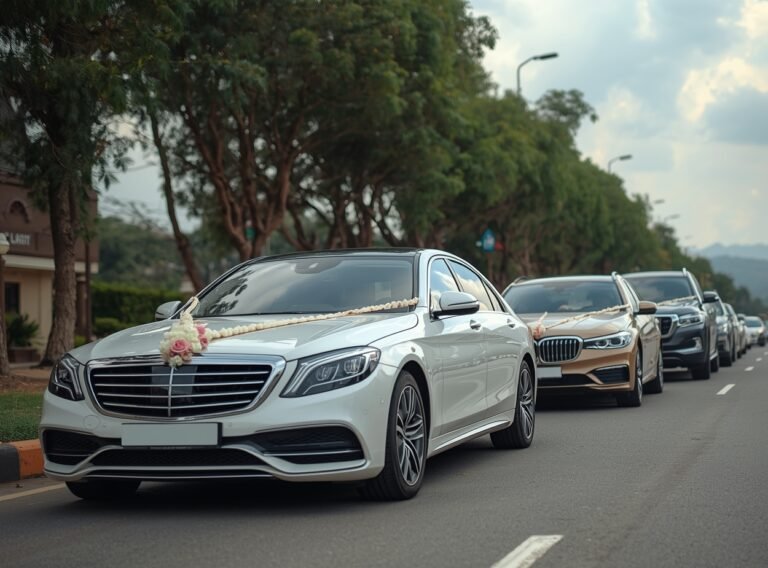 rent a car in islamabad for wedding