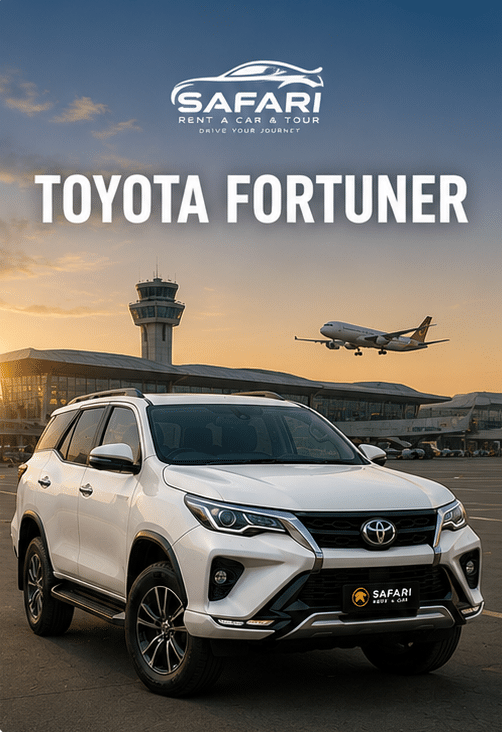 Islamabad Airport Pickup Service by Safari Rent a Car