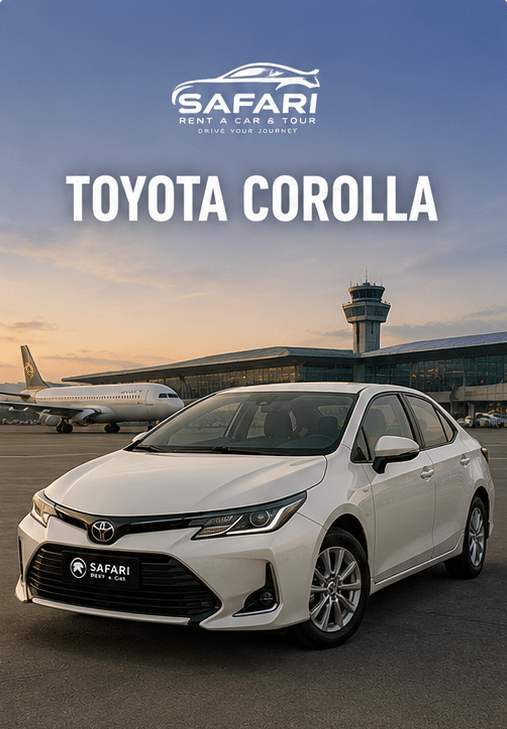 Islamabad Airport Pickup Service by Safari Rent a Car